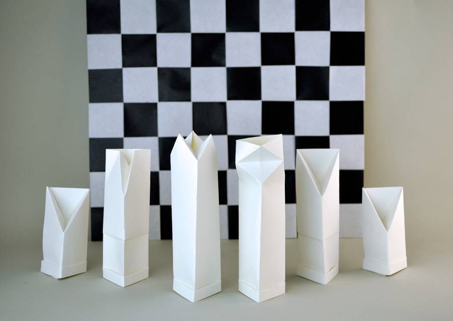 Origami Chess Set - Paula Versnick