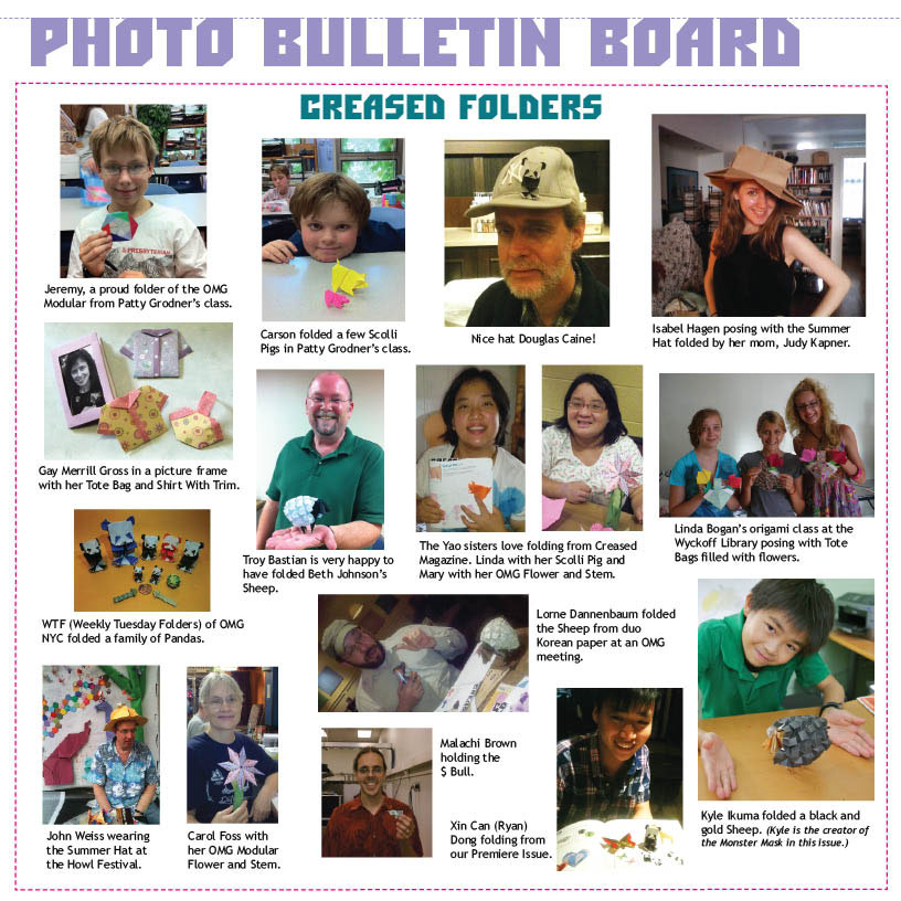 CREASED Photo bulletin board issue 5