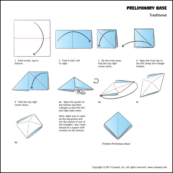 Origami Preliminary Base