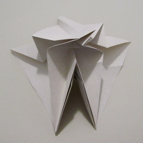 origami giraffe step 23b